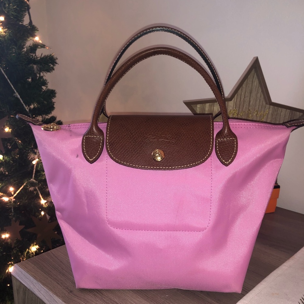 Pink Authentic Longchamp purse